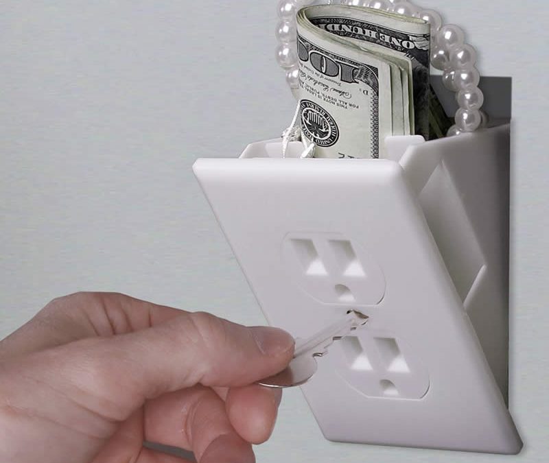 where to hide jewelry at home