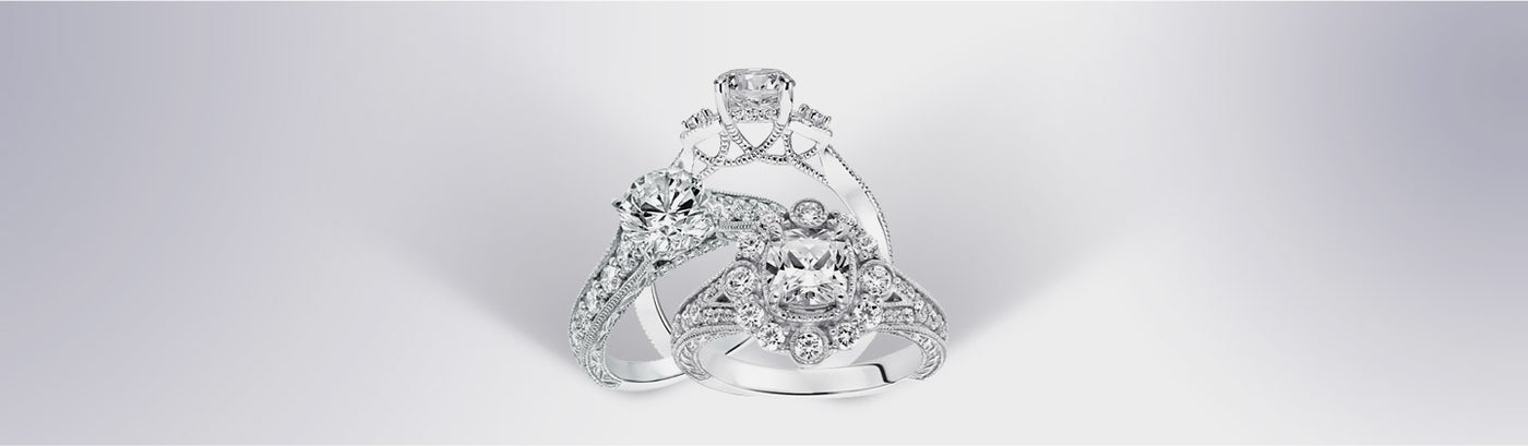 Buy Engagement Rings Houston TX - Gold & Diamond Rings for Women